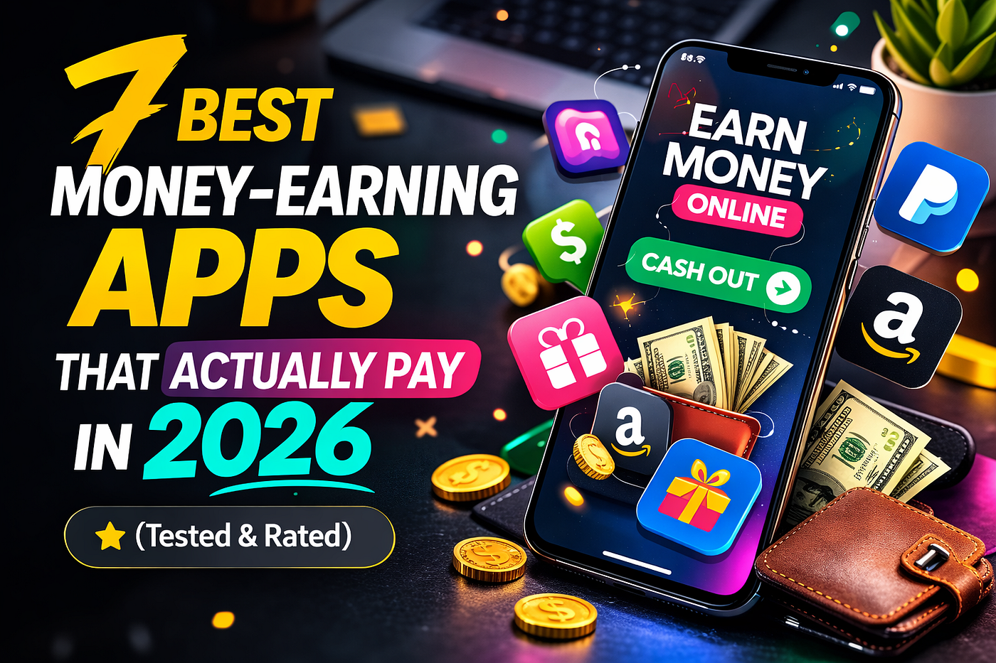 Best Apps That Pay You Real Money in 2026 (Tested and Verified)