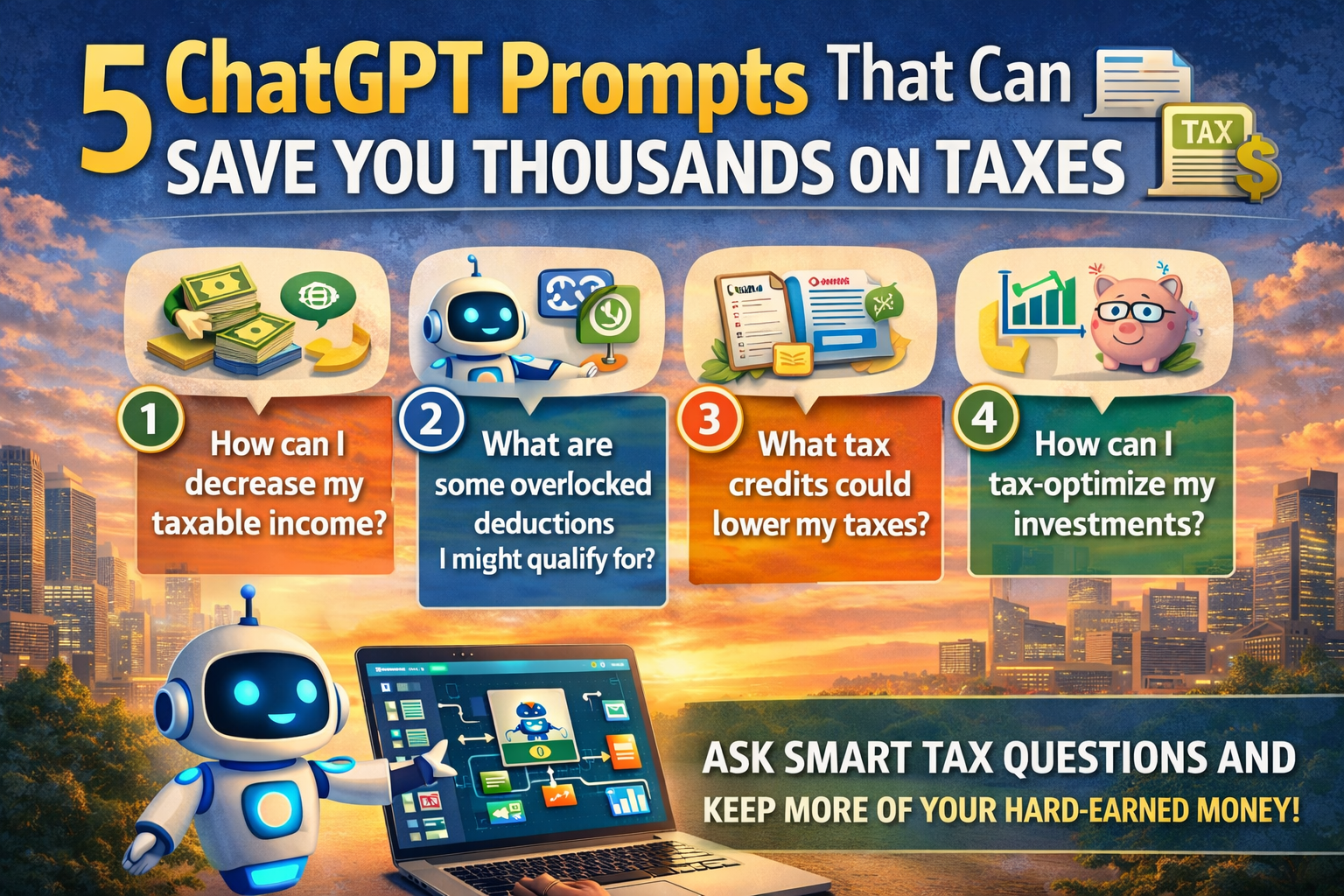 5 ChatGPT Prompts That Can Save You Thousands on Taxes